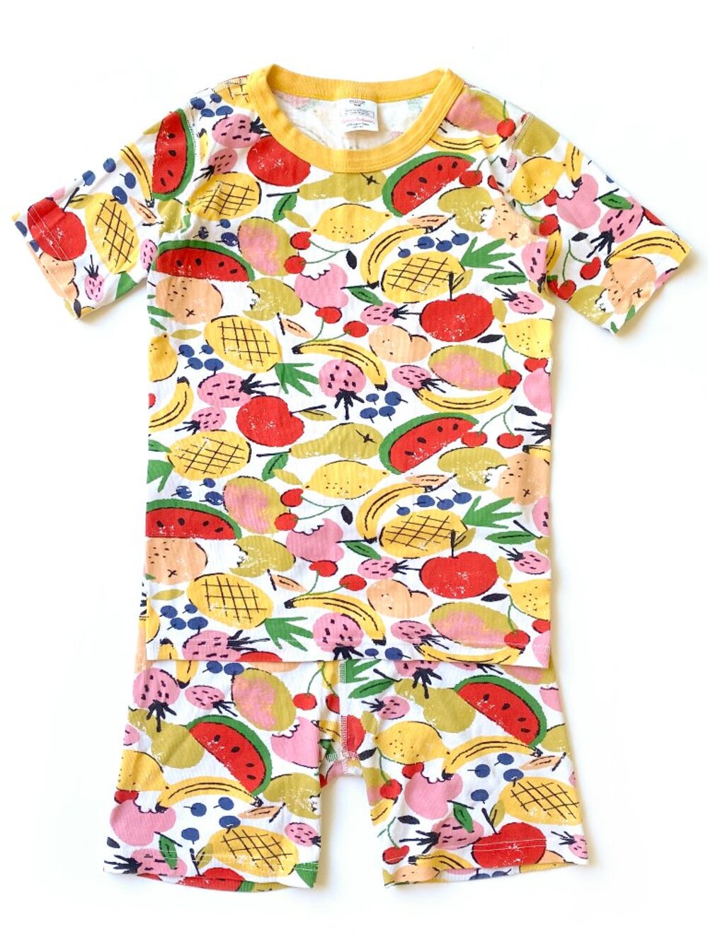 Hanna Andersson Girls Short John Pajama Set Size 14 160 cm Organic Cotton